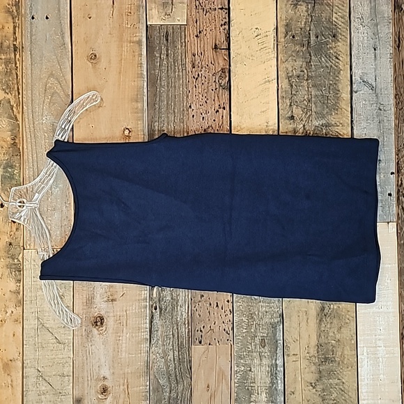 Gap Modern Tank Top XS Petite Navy - Picture 2 of 2